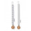 EA PACIFIER STRAP - 2 PACK 9106 Y/D