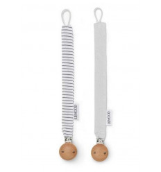 EA PACIFIER STRAP - 2 PACK 9106 Y/D