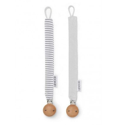 EA PACIFIER STRAP - 2 PACK 9106 Y/D