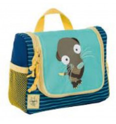 MINI WASHBAG WILDLIFE MEERKAT BLUE /