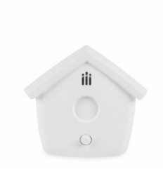 FLOW SMOKE DETECTOR NIDAL WHITE 72