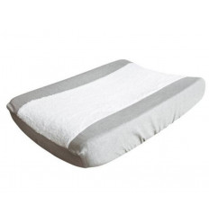 CHANGING PAD COVER70X45 DIAM.STONE 232