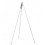 TRIPOD CLASS CRADLE WHITE ALU. 24