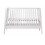 LINEA BABY COT WO MATTRESS WHITE 9