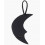 ACCROCHE SUCETTE LUNE BLACK 7
