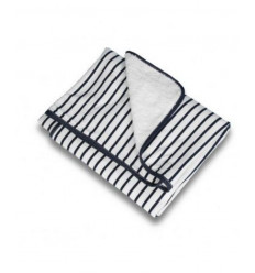 DEKEN 100X150CM DENIM STRIPES 9