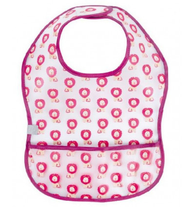 MEDIUM BIB EVA WILDLIFE LION 6 24 MND 8