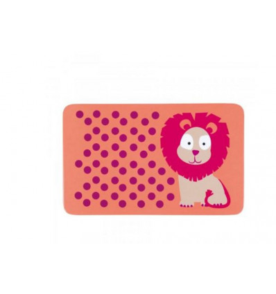 DISH BREAKFAST BOARD WILDLIFE LION 7