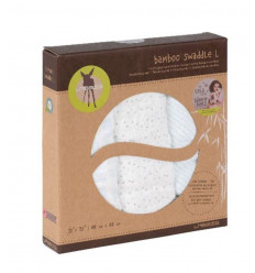 SWADDLE L 3P LELA LIGHT BLUE 80X80 21