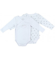 M&M BODY LOT 2 PCS BLANC/AOP 7