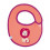 SMALL BIB WILDLIFE LION 0 6 MND 8