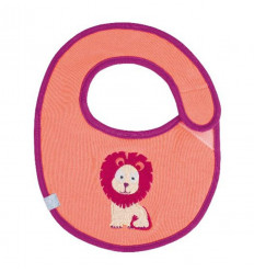 SMALL BIB WILDLIFE LION 0 6 MND 8