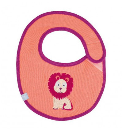 SMALL BIB WILDLIFE LION 0 6 MND 8
