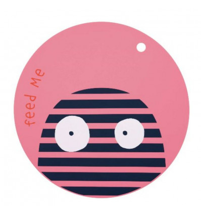 SILICONE PLACEMAT LITTLE MONSTERS MAD