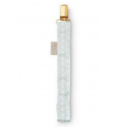 PACIFIER HOLDER CLASSIC SASHIKO MINT 7