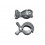 SWADDLE CLIP 2-PACK CARBON 202