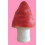 PADDESTOELLAMP KLEIN ROOD