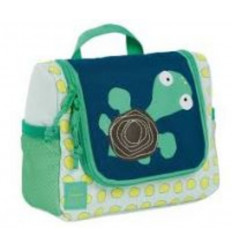 MINI WASHBAG WILDLIFE TURTLE MINT / NAVY