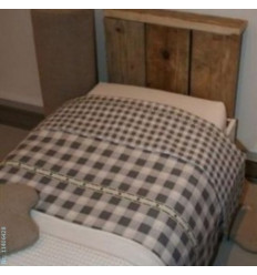 DEKENHOES BED 100 15 COMBI RUIT BRUIN 1