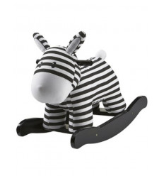 ROCKING CHEVAL NOIR/BLANC 7