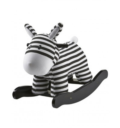 ROCKING CHEVAL NOIR/BLANC 7