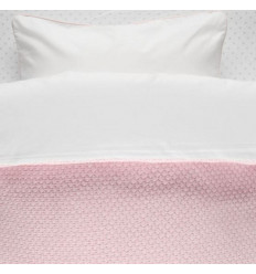 ROZE COCON SILVER DEKBEDOVERTREK 100X140