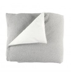 GRIS CLAIR HOUSSE DE COUETTE 100X140CM