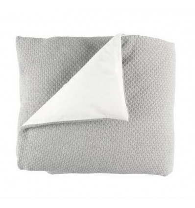 GRIS CLAIR HOUSSE DE COUETTE 100X140CM