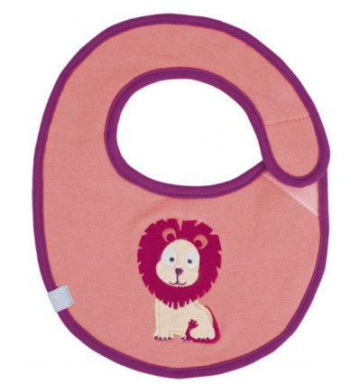 MEDIUM BIB WILDLIFE LION 6 24 MND 8