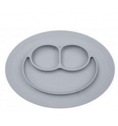 HAPPY IN ONE MAT&PLATE PEWTER (SILVER) 7