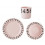 MELAMINE NUMBER GIFT SET COO PINK 7