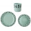 MELAMINE NUMBER GIFT SET COO GREEN 7