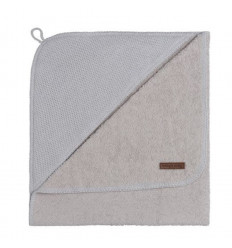 BADCAPE 75X85 CLASSIC ZILVERGRIJS 231