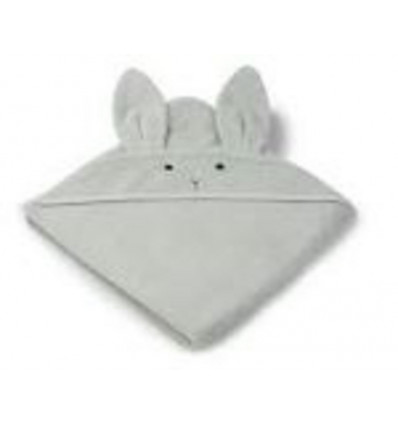 AUGUSTA HOODED TOWEL RABBIT DUST MINT 21