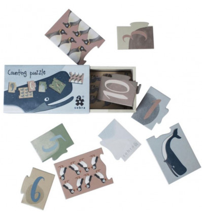COUNTING PUZZLE 1-10 DINO/ARCTIC 201