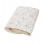 BLANKET BABY OCS PRESSED LEAVES ROSE 21