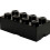 OPBERGBOX BRICK 8 ZWART 72