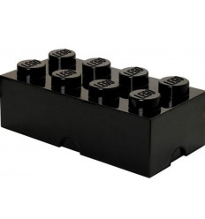 OPBERGBOX BRICK 8 ZWART 72