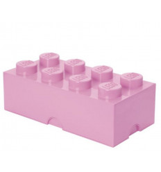 OPBERGBOX BRICK 8 LICHT ROZE 72