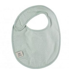 CANDY BIB 34X25.5 WHITE BUBBLE/AQUA 21