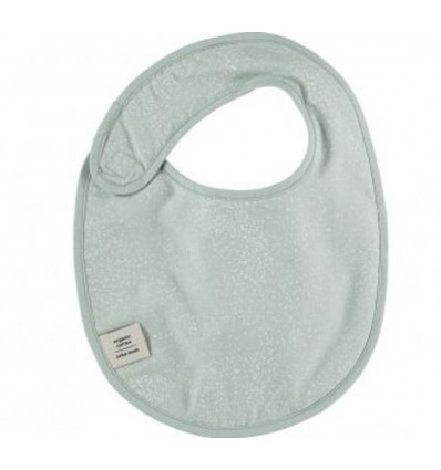 CANDY BIB 34X25.5 WHITE BUBBLE/AQUA 21