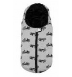 FOOTMUFF CARRYCOT TEDDY BLACK BIKES 7