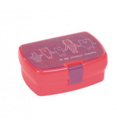 LUNCHBOX ABOUT FRIENDS PINK 9