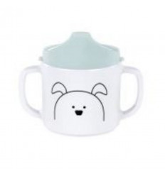 2-HANDLE CUP + LID LITTLE CHUMS DOG 21