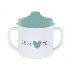 2-HANDLE CUP WITH LID 201