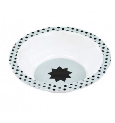 BOWL MELAMINE/SIL LITTLE CHUMS DOG 21