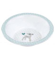 BOWL MELAMINE/SIL LELA LIGHT MINT 201