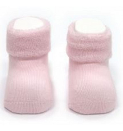 CAMBRASS CHAUSSONS 1-6M ROSE 9