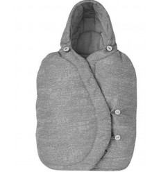 BABY FOOTMUFF NOMAD GREY / LIGHT GREY 20