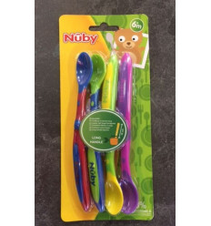 CUILLERES POUR PETITS POTS 4PCS 6M 23